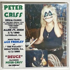 KISS Peter Criss CD 1st Drum Clinic Featuring Mark St. John