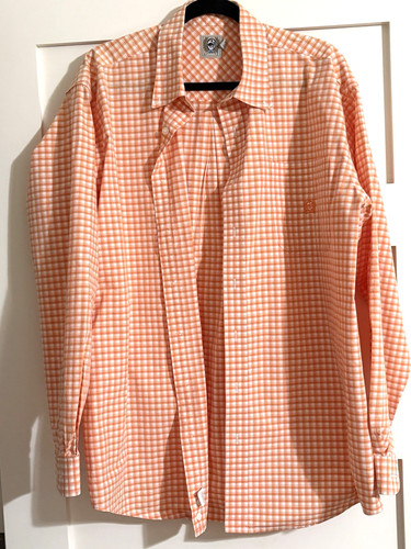 Cinch mens orange white - cinch, l