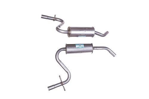 Exhaust silencer centre pipe - centre,