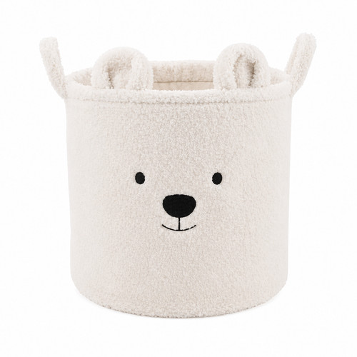 Dog toy storage basket bear - storage,