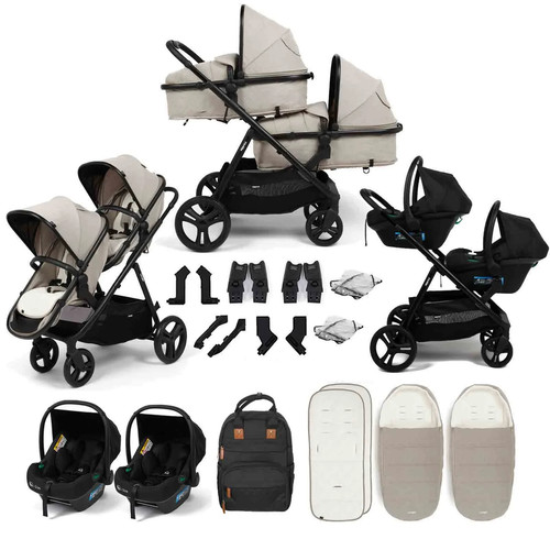 Double twin pushchair travel - twin,