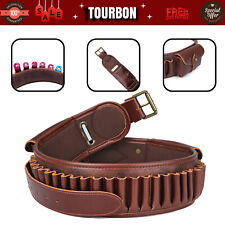 TOURBON Hunting 30-06/45Colt Revolver Ammo Belt .308 45-70 Rifle Shells Carry