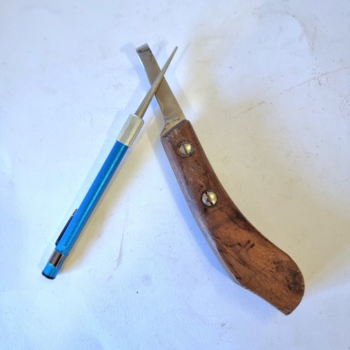 Farrier hoof diamond knife - diamond,