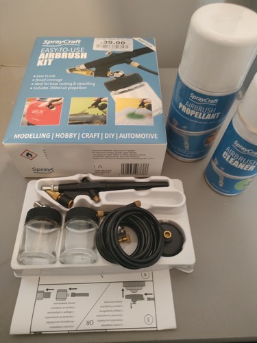 Airbrush kit from hobbycraft - kit,