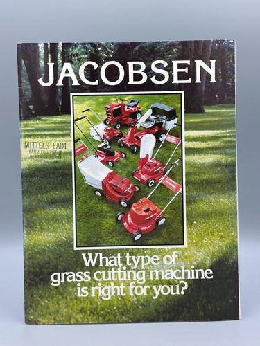 1977 jacobsen lawn tractors - jacobsen,