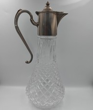 Claret jug decanter silver
