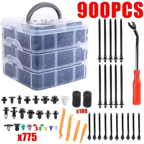 900pcs car body trim - car, clips