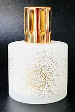 RARE 1939 LAMPE BERGER ECLAT D’OR MODERNE 4078 Gold Frosted Gold Fragrance Lamp