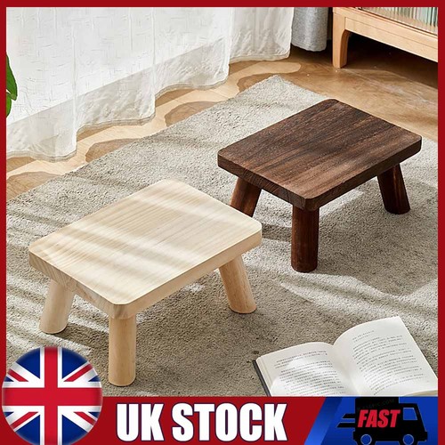 Wooden step stool low - low,