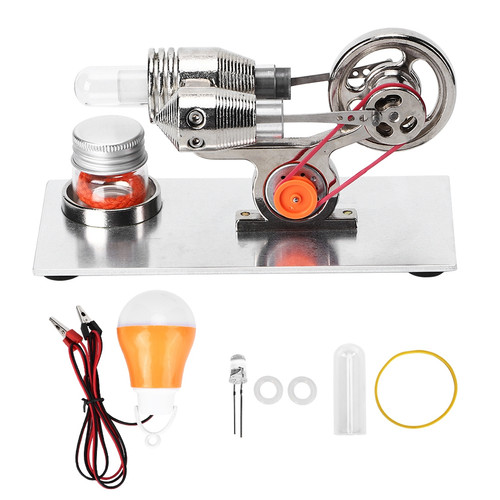 Hot air stirling engine - hot,
