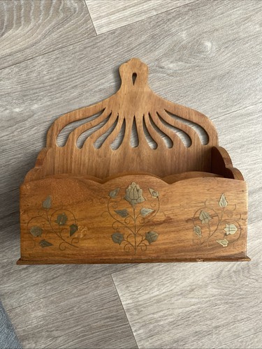 Vintage hand crafted wooden - vintage,