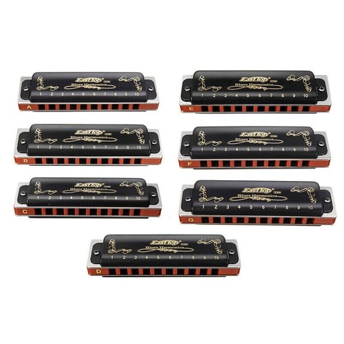 Easttop 008k 10hole harmonica - easttop,