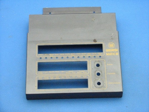 Wersi cosmos control panel - cosmos, /