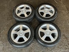 GENUINE 05-12 SEAT LEON MK2 ALTEA 16" ALLOY WHEELS & TYRES SET 205/55/16 5X112