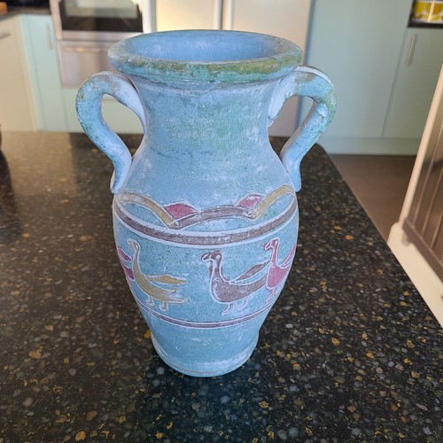Vintage greek style amphora - vintage,