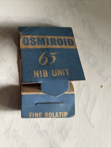 Osmiroid nib unit boxed - nib,