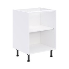 White Flat Pack Quality Kitchen Base Units-Base L-Corner Cabinet Unit
