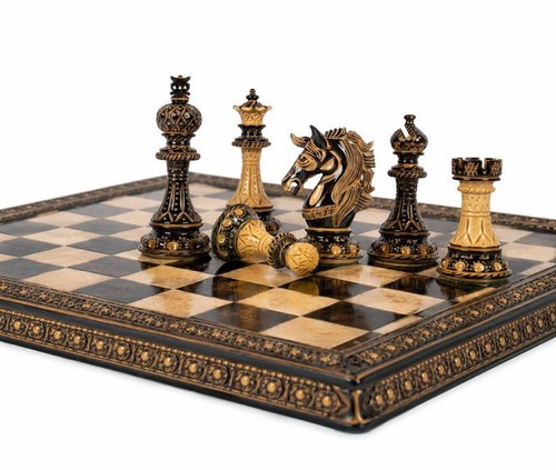 Luxury staunton chess - chess, pieces