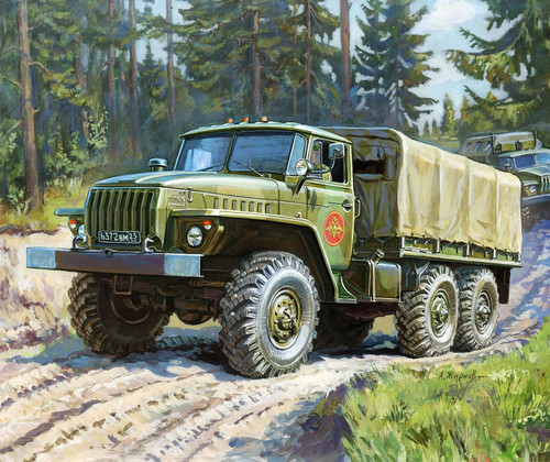 Zvezda military air ural - military,