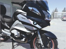 BMW R1200 RT DECAL SET 2009-2013 LIGHT GRAY/GRAY/RED LINE