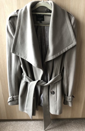 Ted baker cashmere coat size - cashmere,