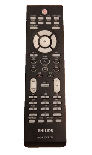 Philips remote control - philips, dvd