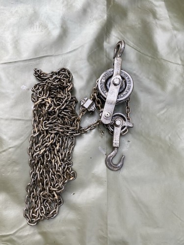 Vintage weston block tackle - block,