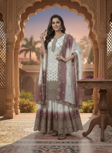 Pakistani dress georgette - pakistani,