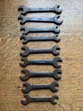 Vintage Snail Spanner Job Lot x 9 Collectable Old Tools / Steampunk Art (026)