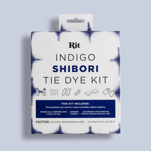 Rit dye indigo shibori tye - tye,