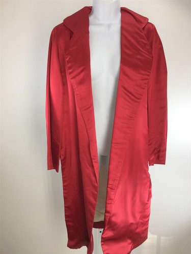 Vintage red satin opera - red,