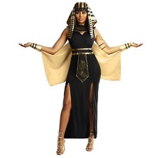 Women`s Cleopatra Costume S - 3XL Ladies Egyptian Queen Fancy Dress Halloween