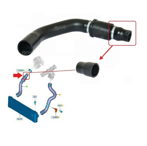 Intercooler pipe turbo hose - intercooler,