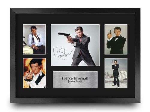 Pierce brosnan signed james - pierce,