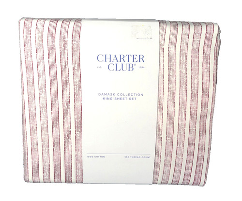 Charter club candy stripe - candy,