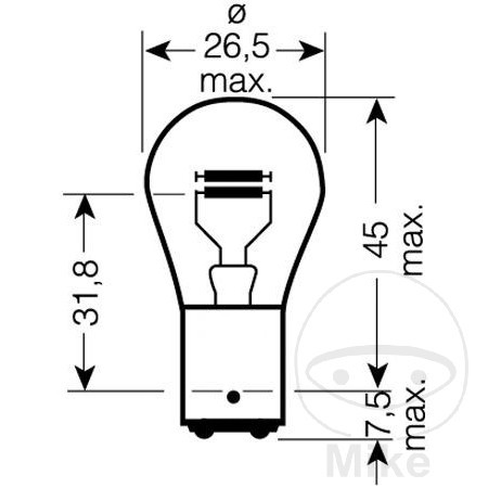 Jmp box bulb lamps 6v - of, 10