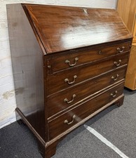 Large George iii Slope Fronted Writing Bureau