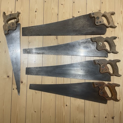 Vintage hand saws spear and - saws,