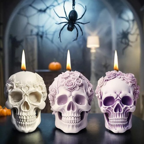 Halloween candle molds - candle, 3d