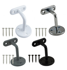Handrail Bannister Support Stair Rail Bracket Balustrade Fixing Wall Mounted New