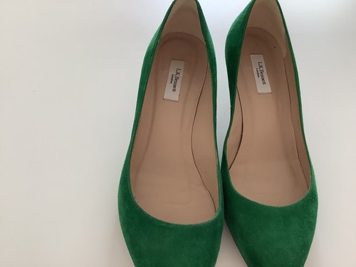 Bennett green court suede - lk,