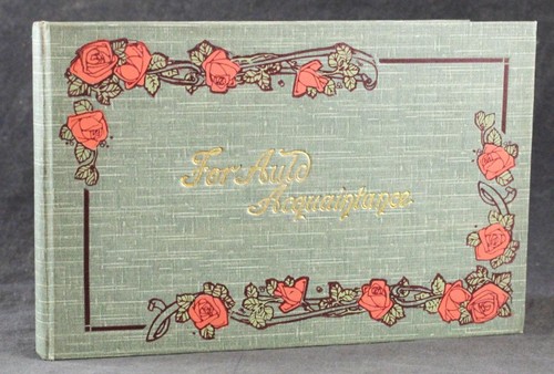 Auld acquaintance book early - acquaintance,