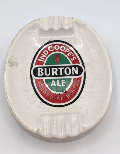 Burton ale ashtray castle - burton,