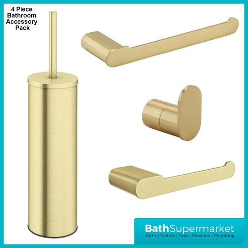 Brushed brass bathroom - brushed,