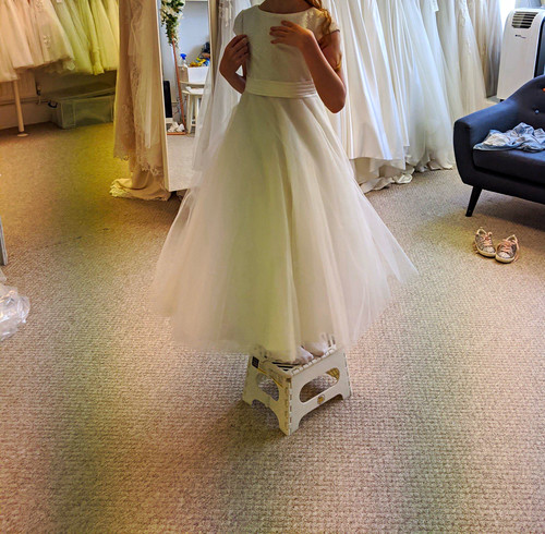True bride girls ivory sequin - bride,