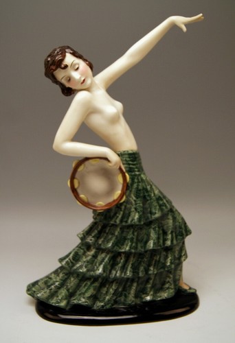 Goldscheider flamenco dancer - goldscheider,