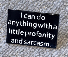 BUY 2 GET 1 FREE Sarcastic Enamel Pin Badge Funny Witty Sassy Coffee Lover humou