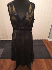 Kaliko Fit And Flare Dress