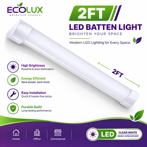 2ft led batten - led,