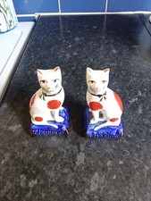 Pair Staffordshire Pottery